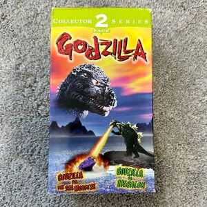 Godzilla Collector Series 2-Pack VHS from GoodTimes Home Video